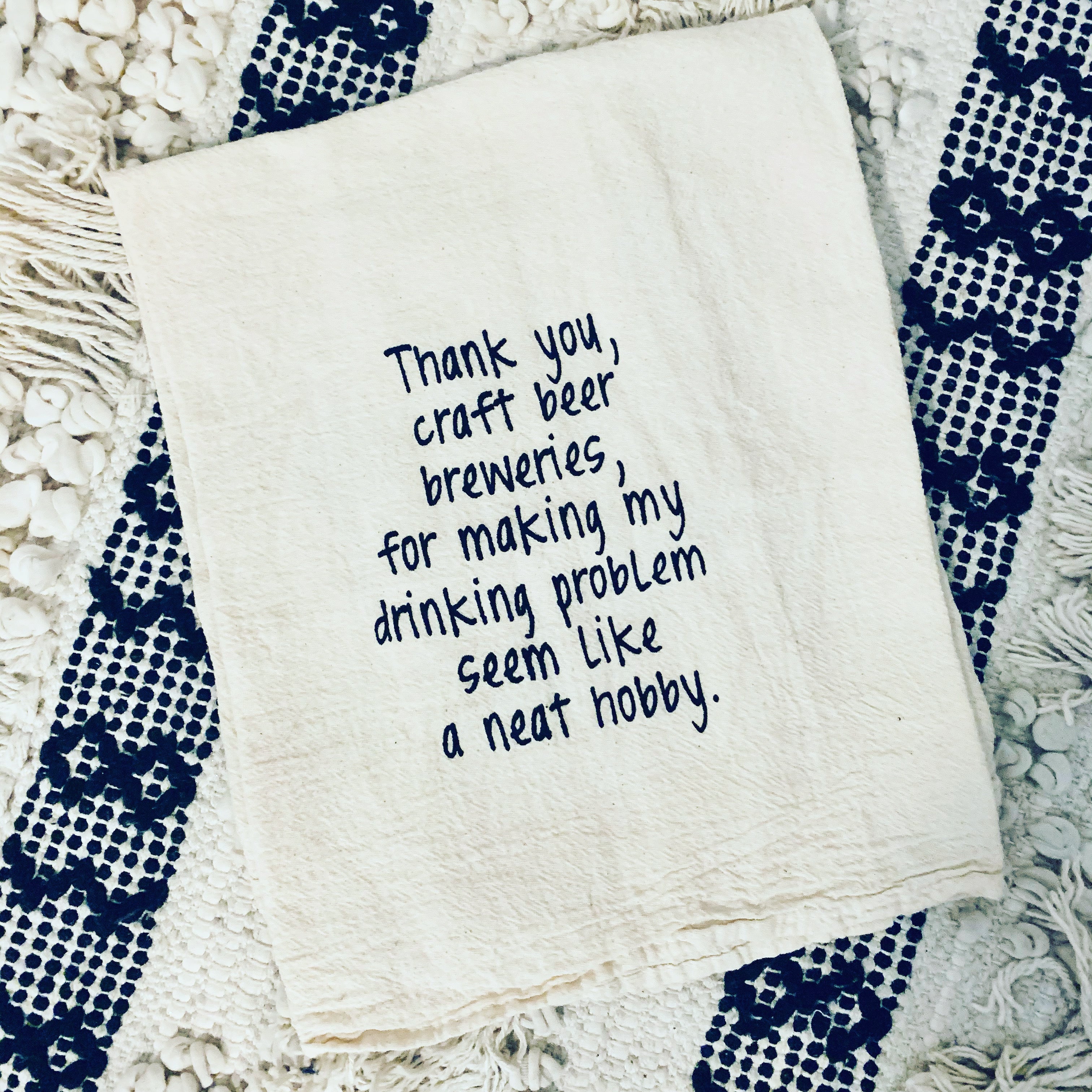 Thank you, craft beer breweries, for making my drinking problem seem like a neat hobby.