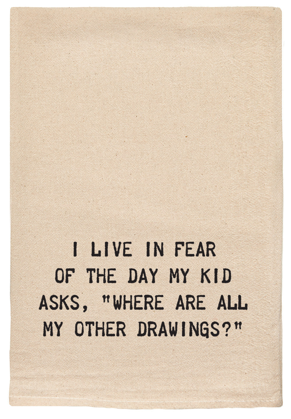 I live in fear of the day my kid asks,