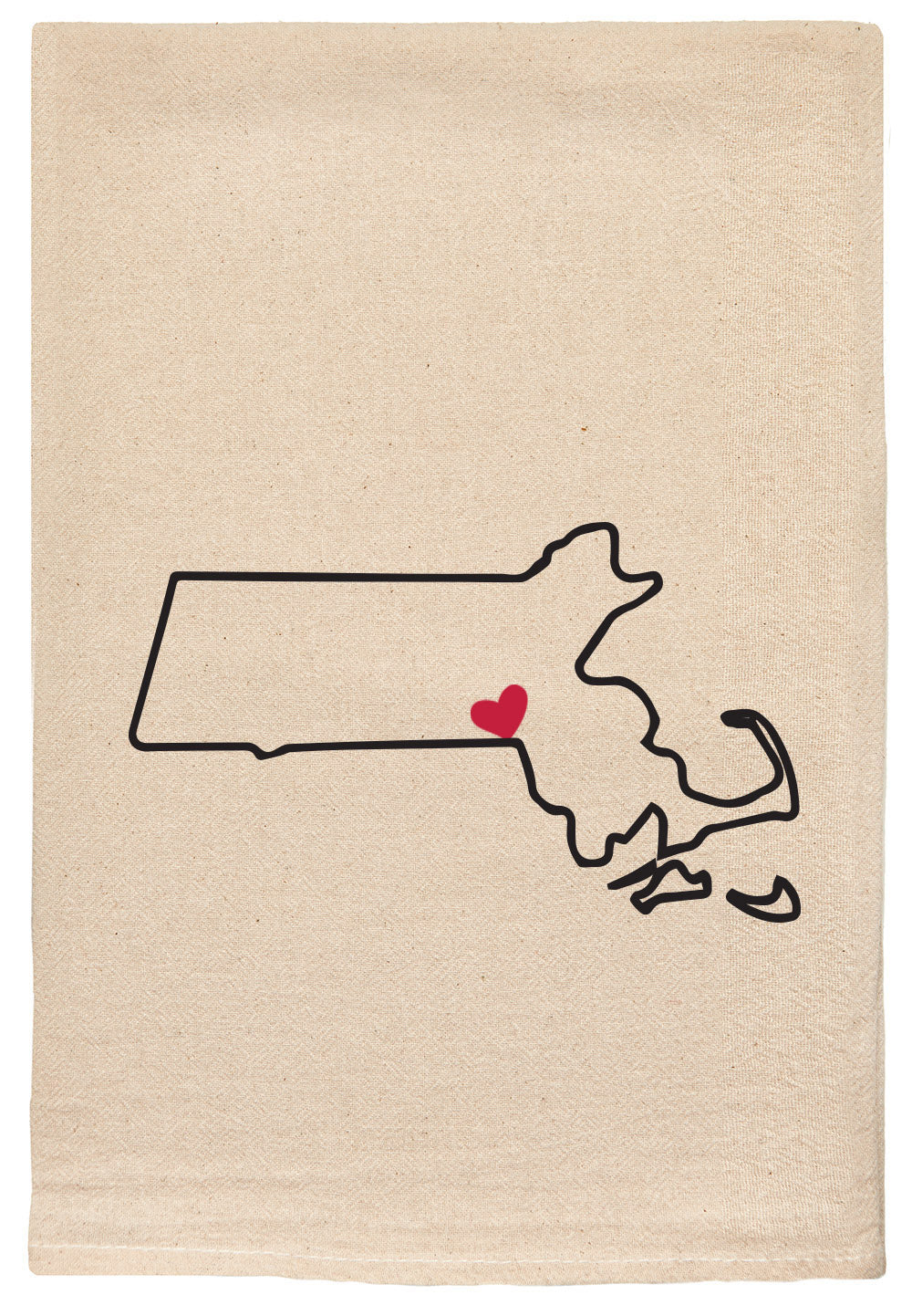 Massachusetts kitchen tea towel