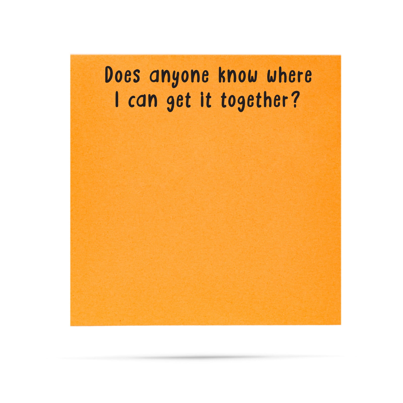 Does anyone know where I can get it together | 100 sheet sticky note pad