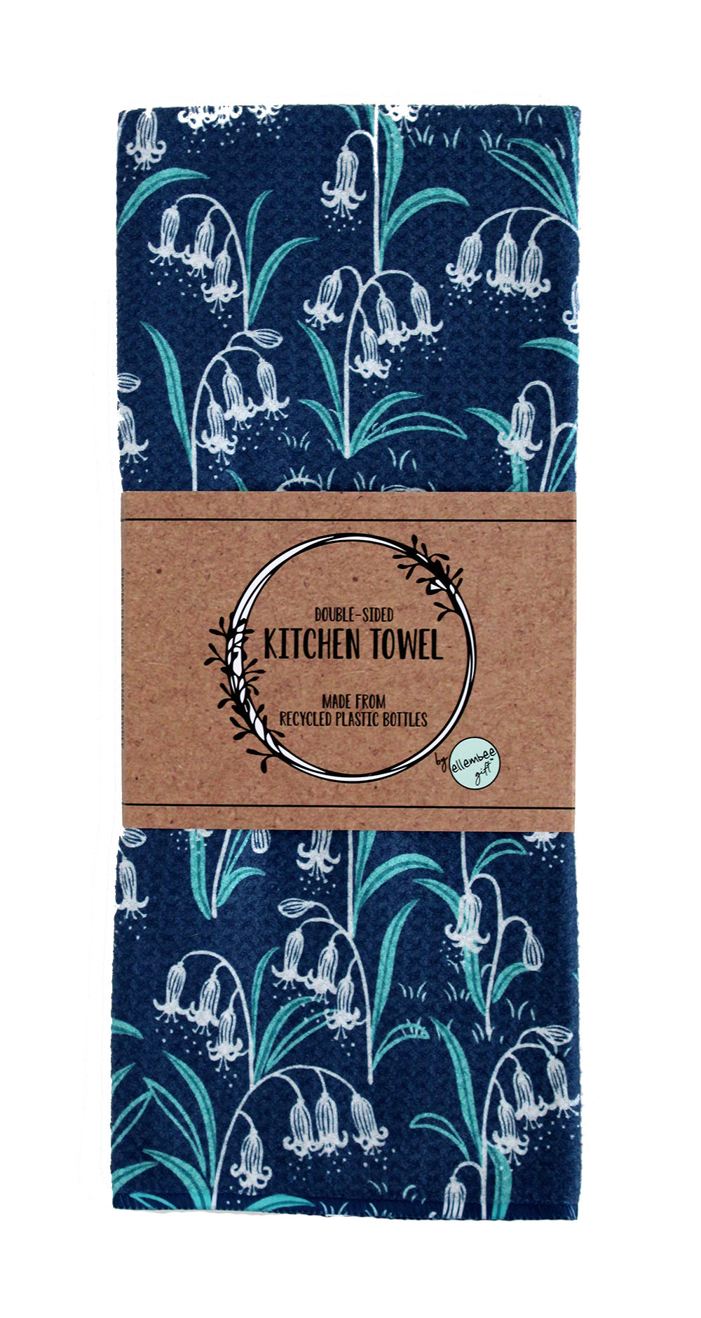 Bluebells | double-sided waffle towels