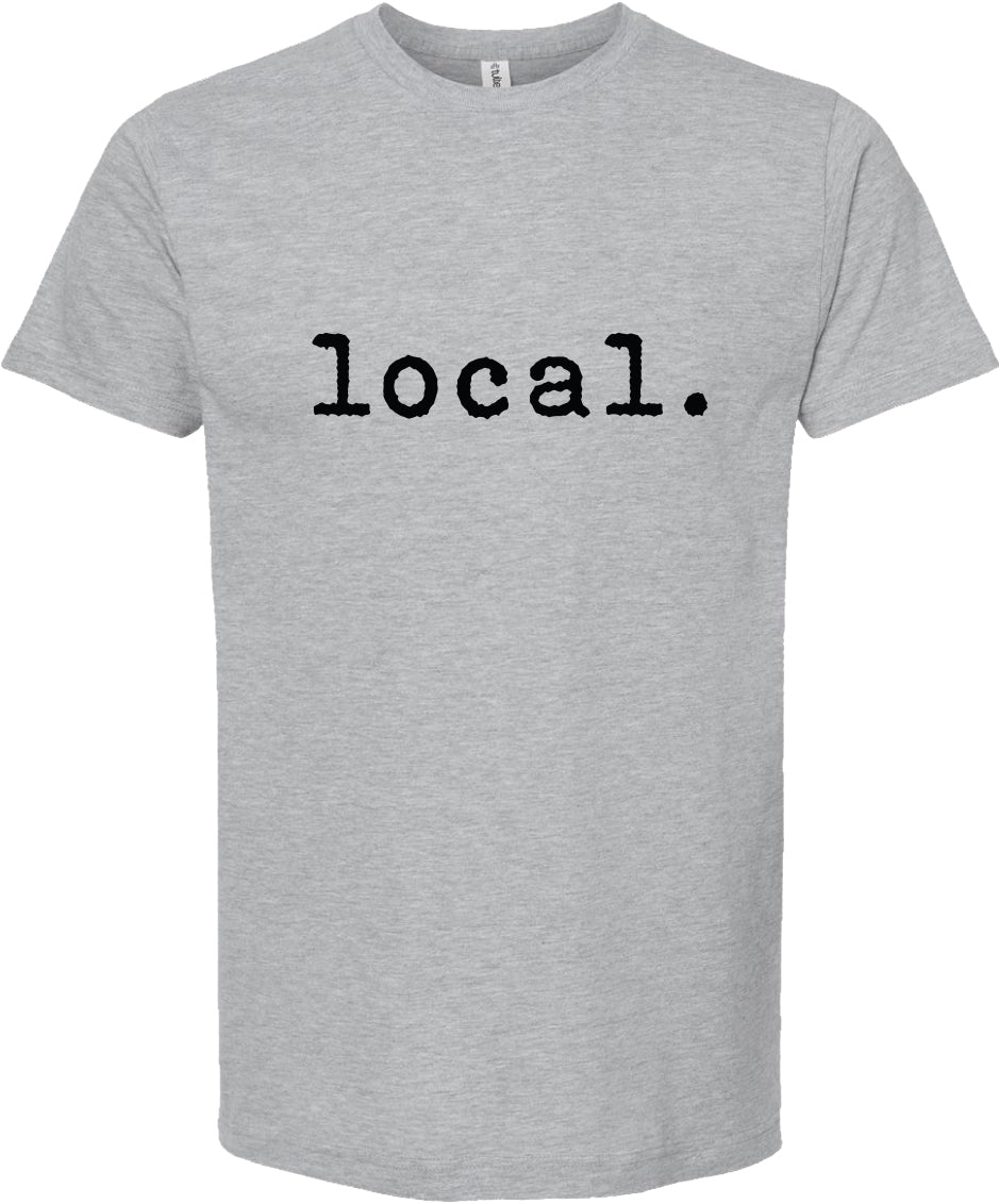 Local tee shirt | love local life | printed tee | 6 colors