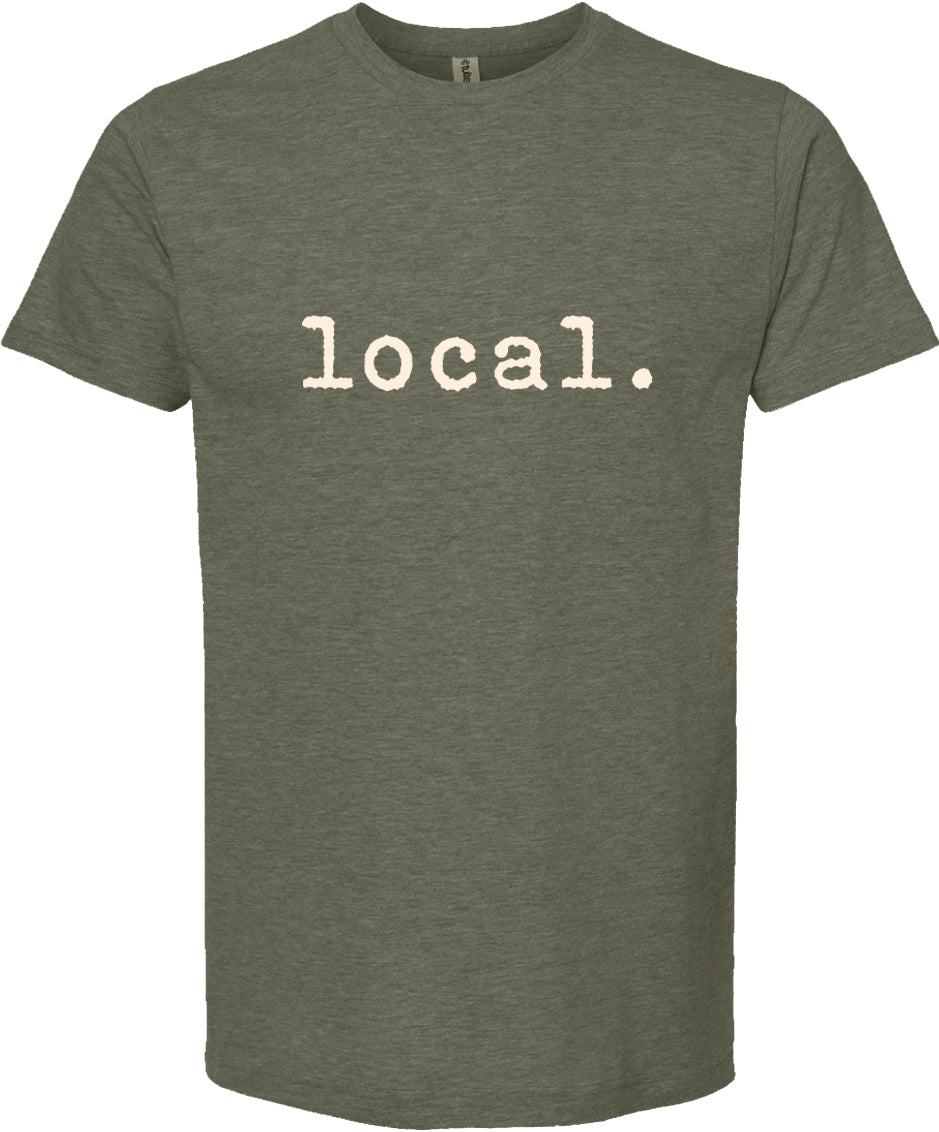 Local tee shirt | love local life | printed tee | 6 colors