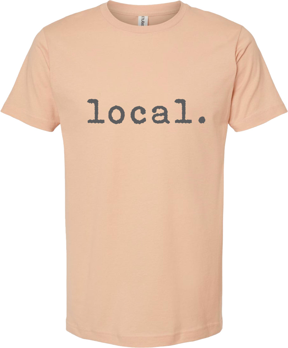 Local tee shirt | love local life | printed tee | 6 colors