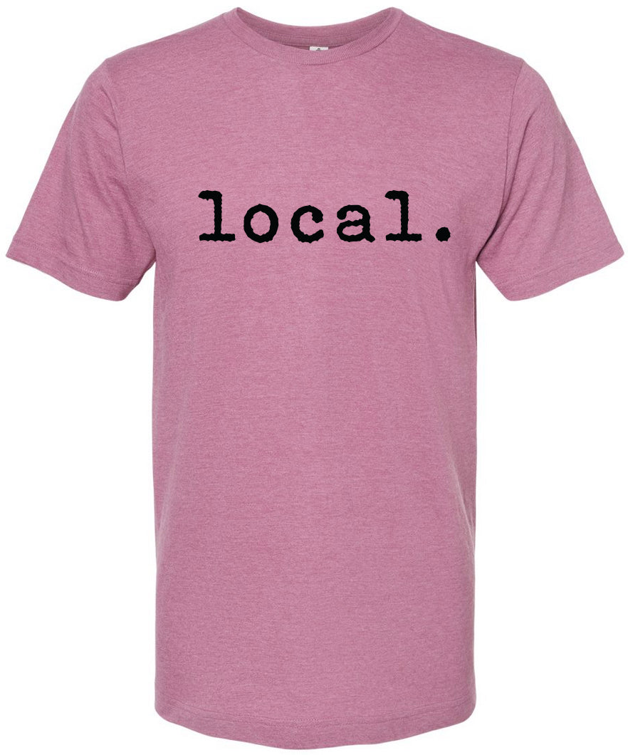 Local tee shirt | love local life | printed tee | 6 colors