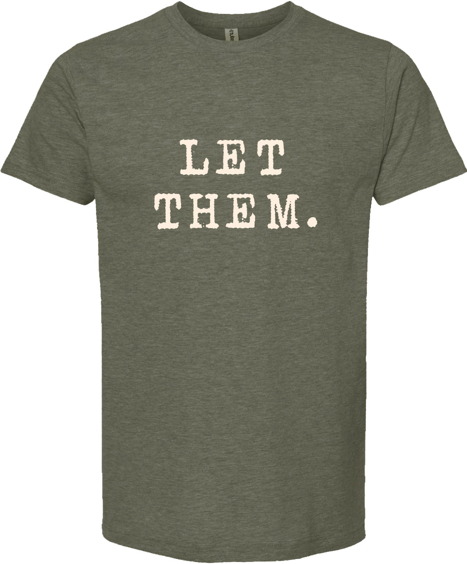 Let them tee | graphic screen printed tshirt | 6 colors