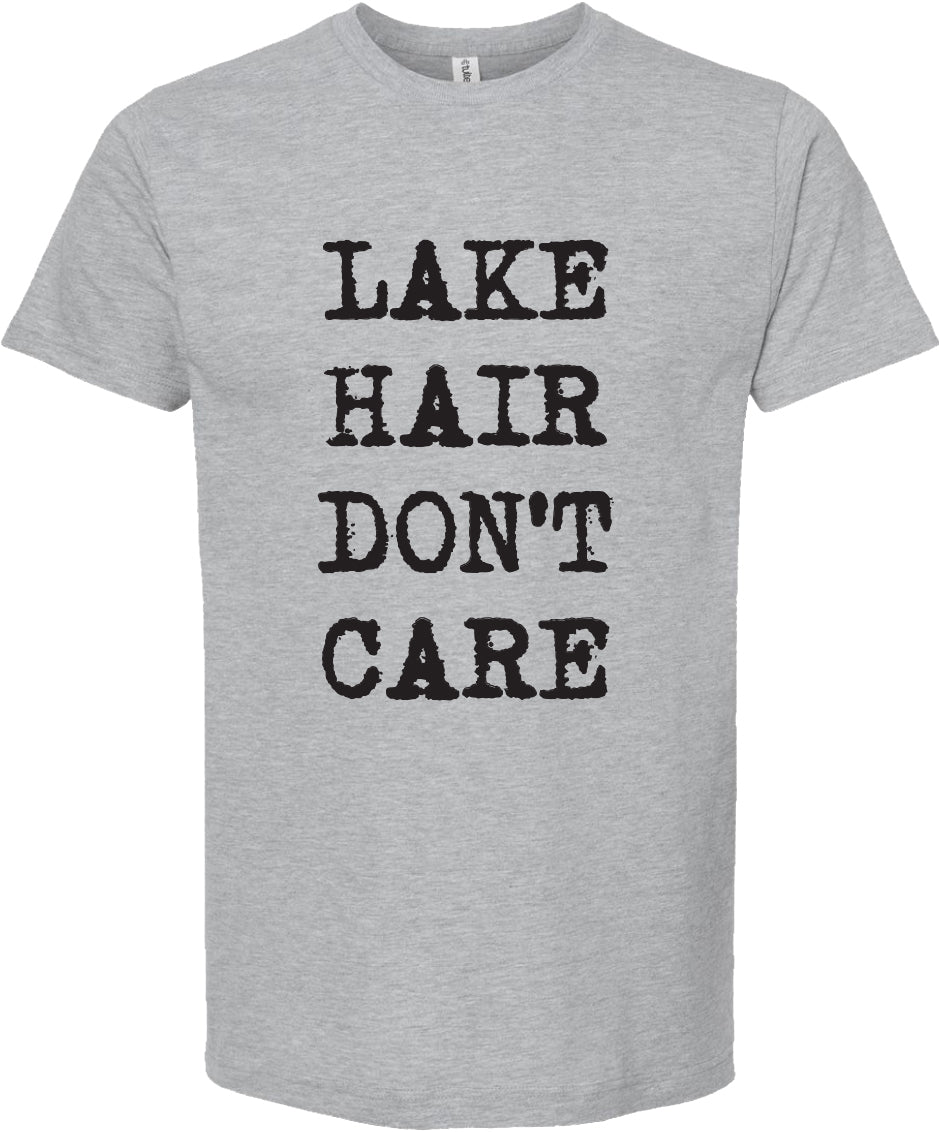Lake hair don't care tee shirt | lake life | 6 colors