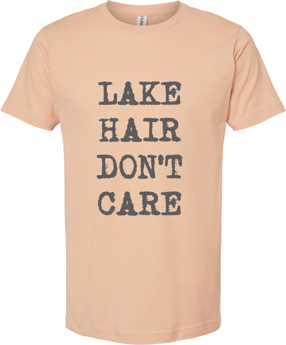Lake hair don't care tee shirt | lake life | 6 colors