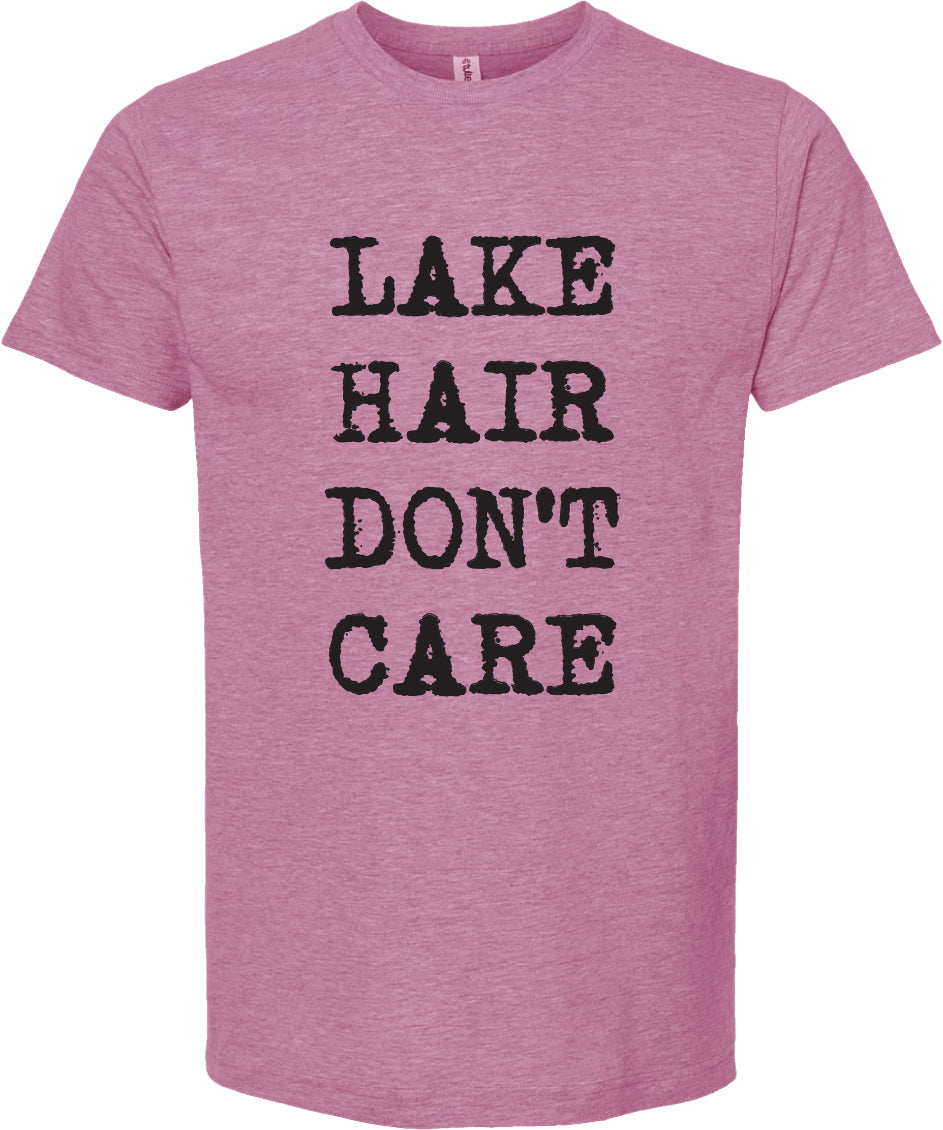 Lake hair don't care tee shirt | lake life | 6 colors