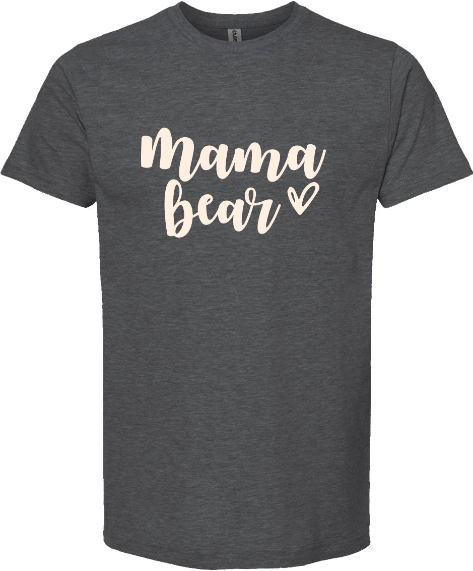 Mama bear | graphic screen printed tee shirt |  | 6 colors