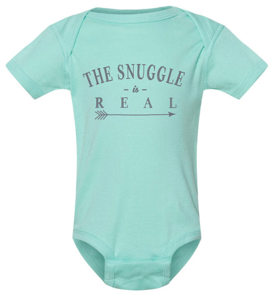 The snuggle is real onesie by ellembee gift ellembeegift