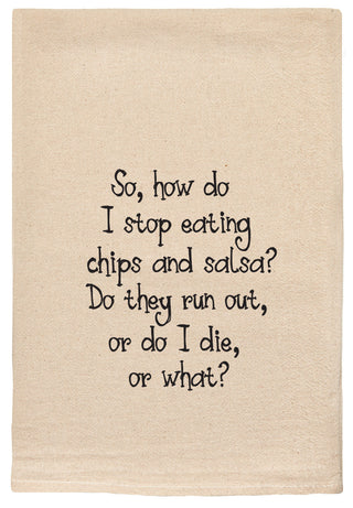 so how do you stop eating chips and salsa