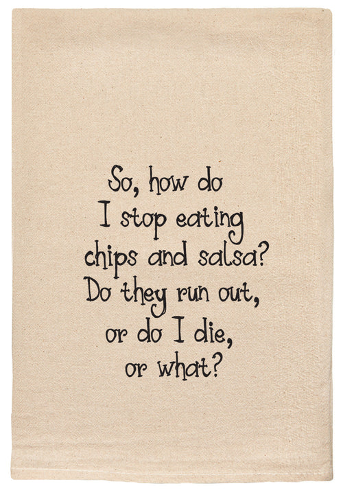 so how do you stop eating chips and salsa