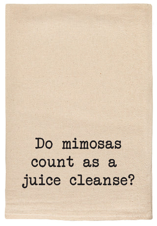 do mimosas count as a juice cleanse?