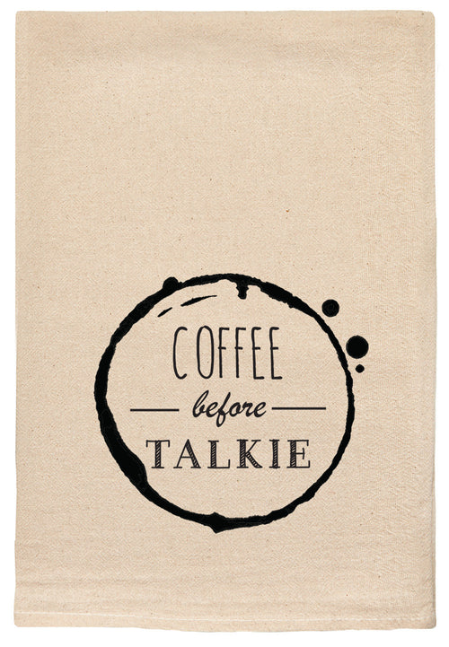 coffee before talkie