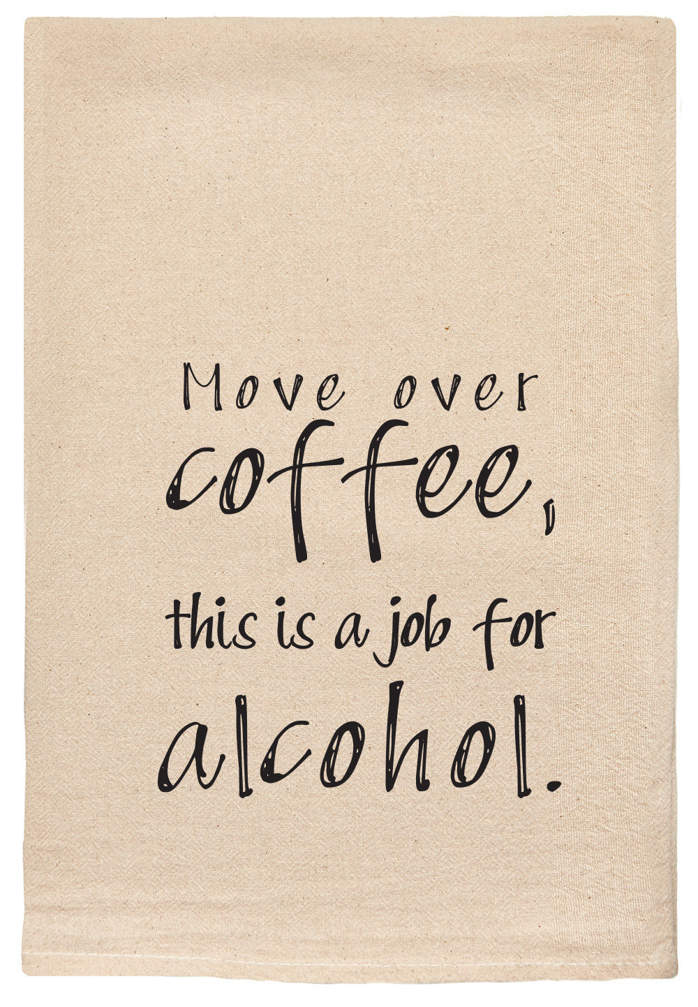 Move over coffee, this is a job for alcohol.