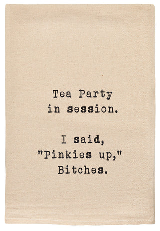tea party in session. i said "pinkies up" bitches.