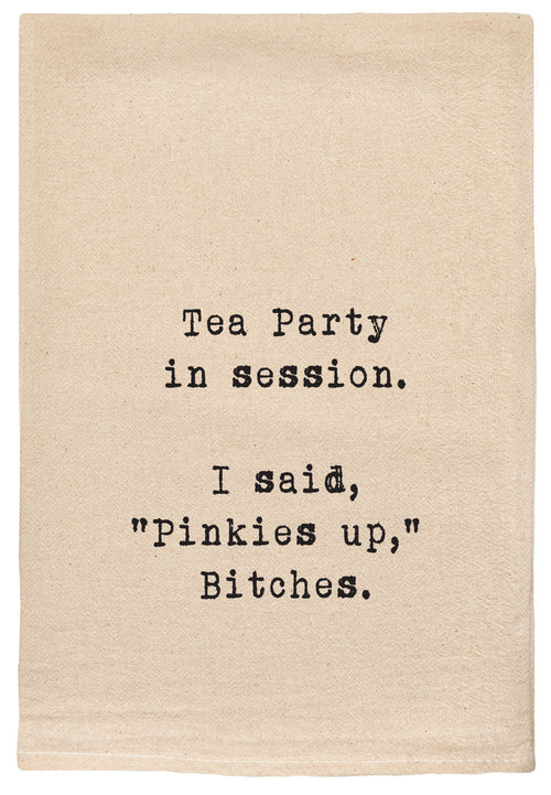 tea party in session. i said "pinkies up" bitches.