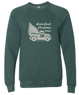 Farm Fresh Christmas trees | Christmas Sweatshirt