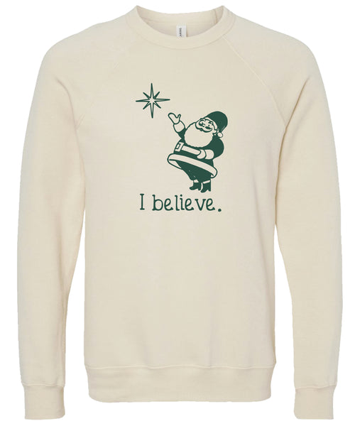 Santa Sweatshirt | I believe | Christmas 2025