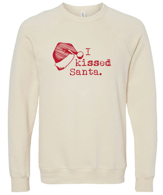 I kissed Santa Sweatshirt | Christmas