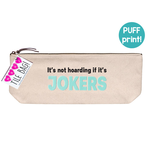 It's not hoarding if it's jokers | mahjong tile bag | mahjong accessories