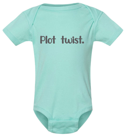 Plot twist funny onesie
