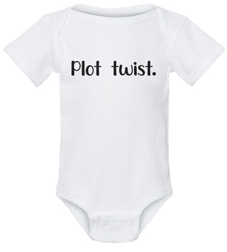 Plot twist funny onesie
