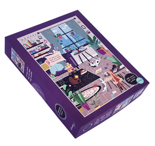 If cats could text you back, they wouldn't 1000 piece soft touch Jigsaw Puzzle