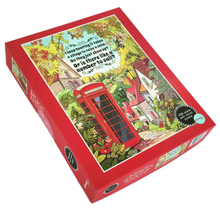 I keep hearing it takes a village to raise a child. Do they just show up? Or is there like, a number to call? 1000 piece soft touch Jigsaw Puzzle