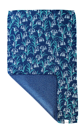 Bluebells | Double-Sided Waffle Towel