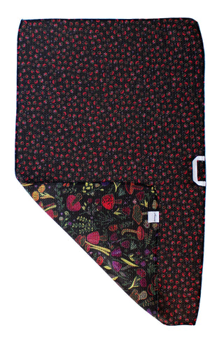 Flora and Fungi | Double-Sided Waffle Towel