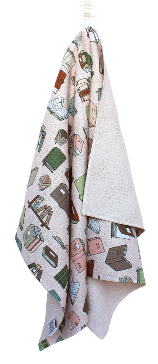 Neutral Books | Double-Sided Waffle Towel