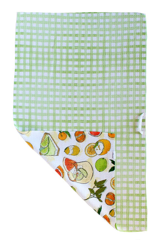 Citrus Mix Key Lime Pie | Double-Sided Waffle Towel