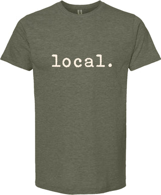 Local tee shirt | love local life | printed tee | 6 colors