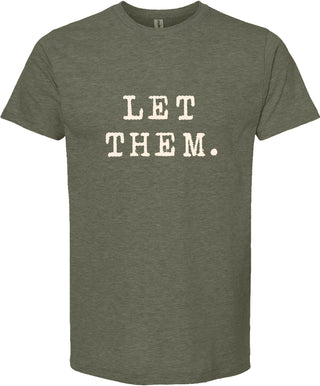 Let them tee | graphic screen printed tshirt | 6 colors