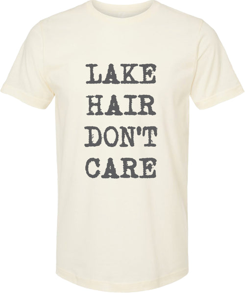Lake hair don't care tee shirt | lake life | 6 colors