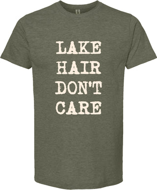 Lake hair don't care tee shirt | lake life | 6 colors