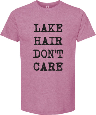 Lake hair don't care tee shirt | lake life | 6 colors