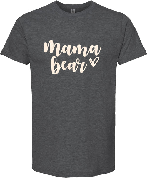 Mama bear | graphic screen printed tee shirt |  | 6 colors