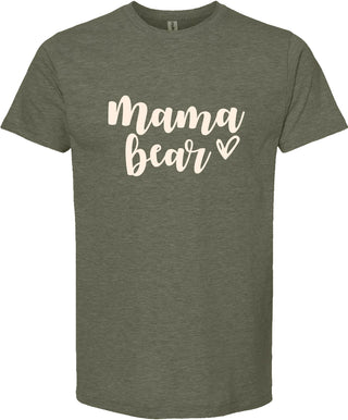 Mama bear | graphic screen printed tee shirt |  | 6 colors