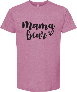 Mama bear | graphic screen printed tee shirt |  | 6 colors