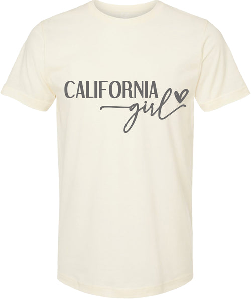 California girl graphic tee | state pride t shirt | 6 colors
