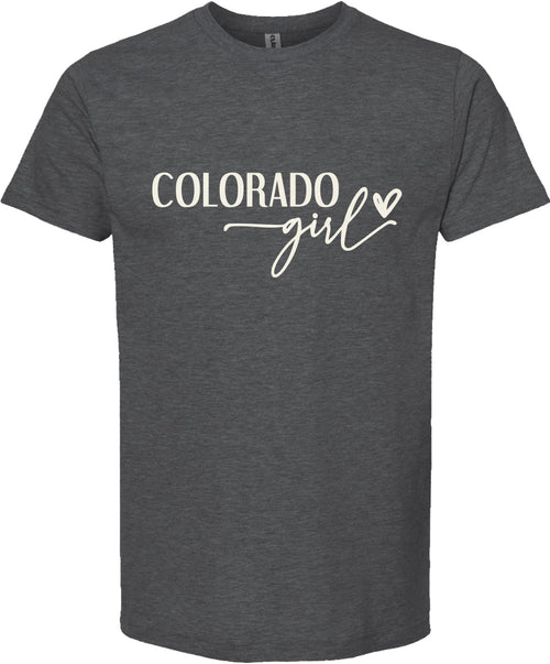 Colorado girl graphic tee | state pride t shirt | 6 colors