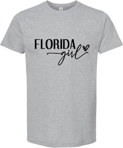 Florida girl graphic tee | state pride tee shirt | 6 colors