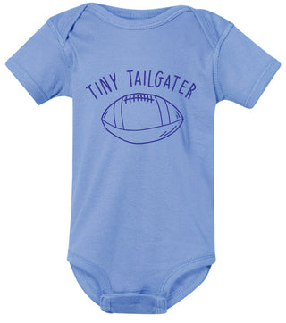 Tiny tailgater onesie