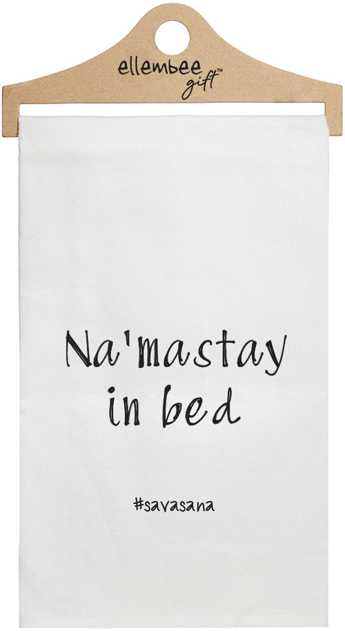 Na'mastay in bed - white kitchen tea towel