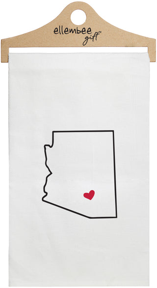 Arizona - white kitchen tea towel