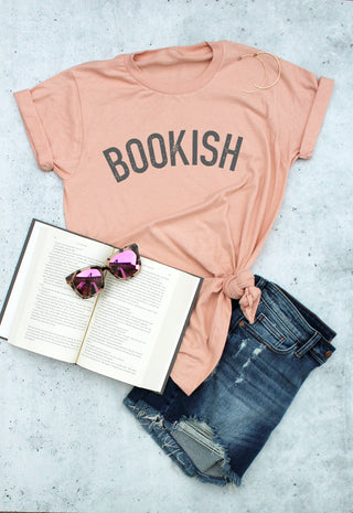 Bookish graphic tee shirt | book lover gifts | 6 colors