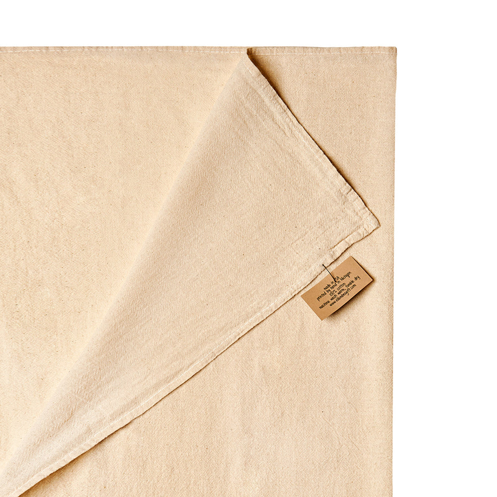kitchen towel - linen - navy check – Ezu Studio